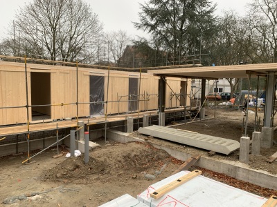 Paviljoen Eikenburg Eindhoven - in uitvoering 1