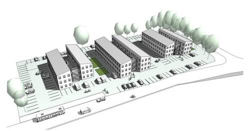 Artist impression BGO Waalwijk