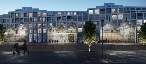 Huis van Delft - zijaanzicht