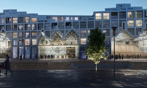 Huis van Delft - zijaanzicht