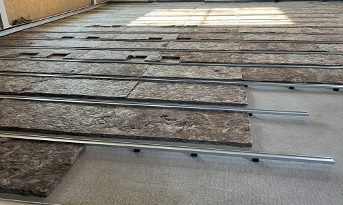 IGVO Delft - Stravifloor Deck - eerste dag montage