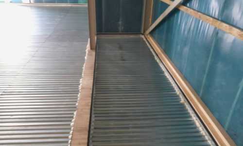 IGVO Delft - Stravifloor Deck - afronding zwevende vloer 1