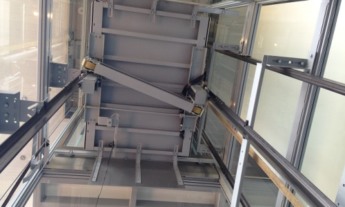 De vier Gravinnen - Stravimech ElevatorFix - Lift onderzijde