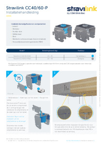 Installatiehandleiding Stravilink CC60-P